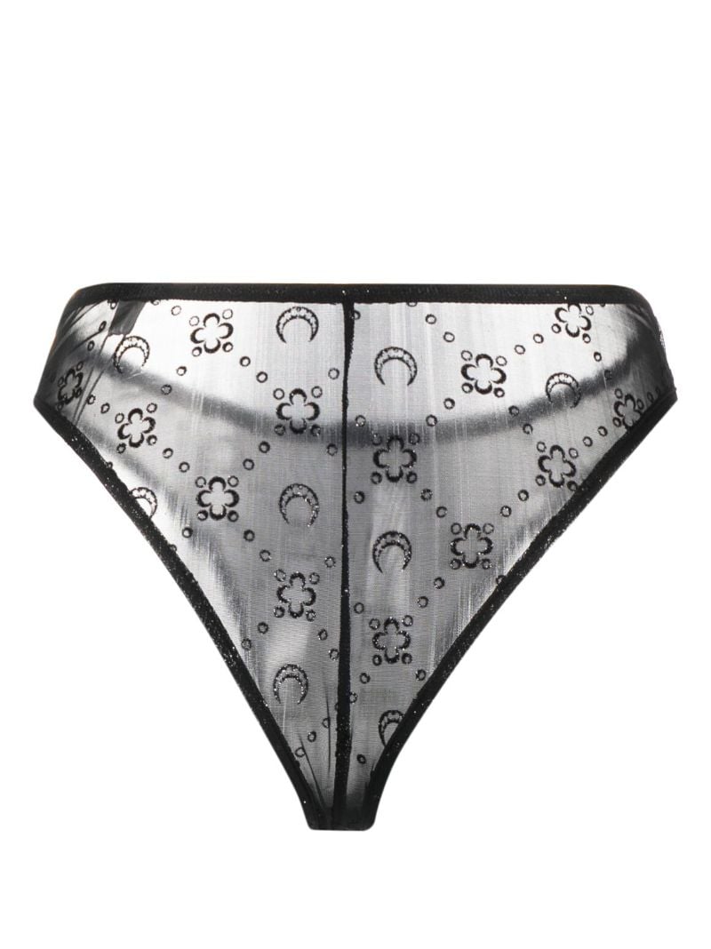 Black Crescent Moon Briefs
