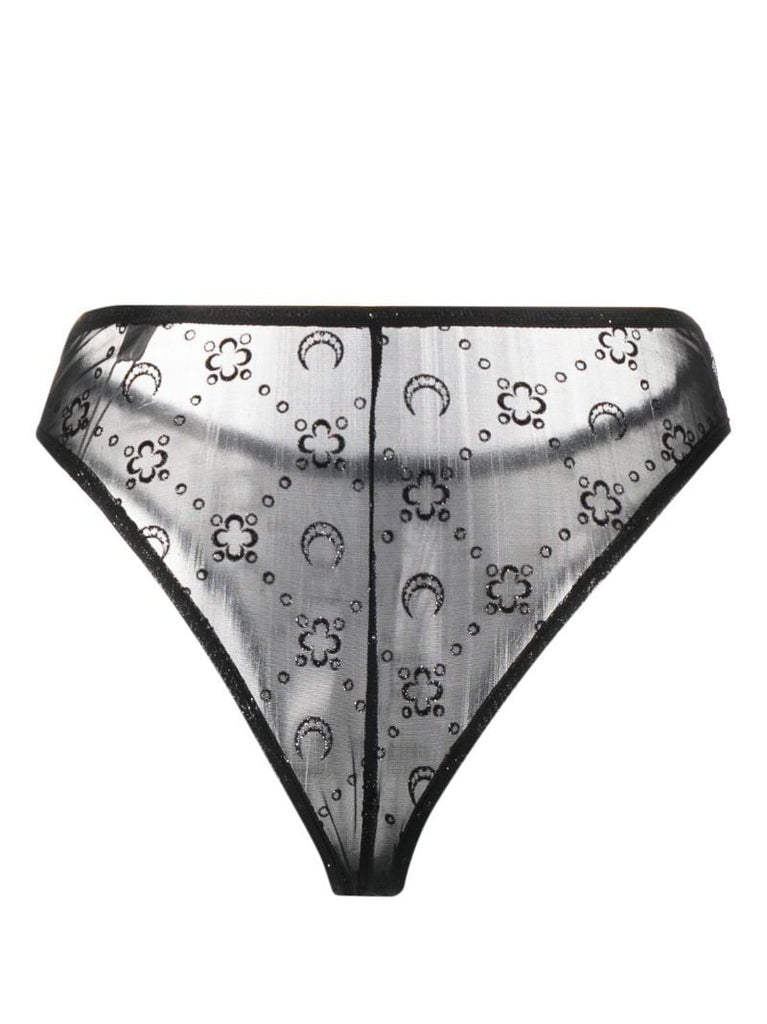 Black Crescent Moon Briefs