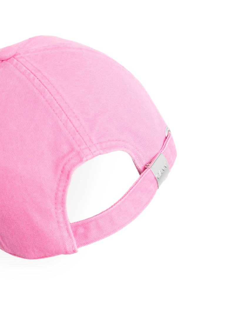 Pink Logo Organic Cotton Cap