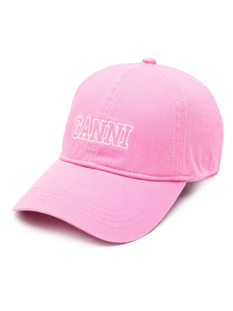 Pink Logo Organic Cotton Cap