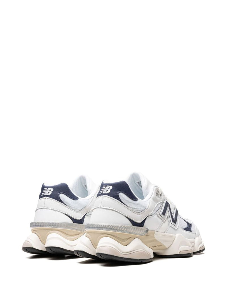 White 9060 Panelled Sneakers
