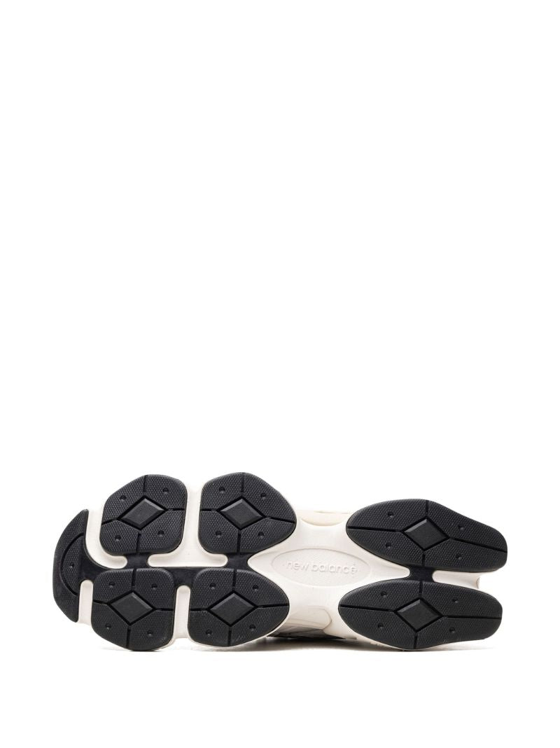 White 9060 Panelled Sneakers