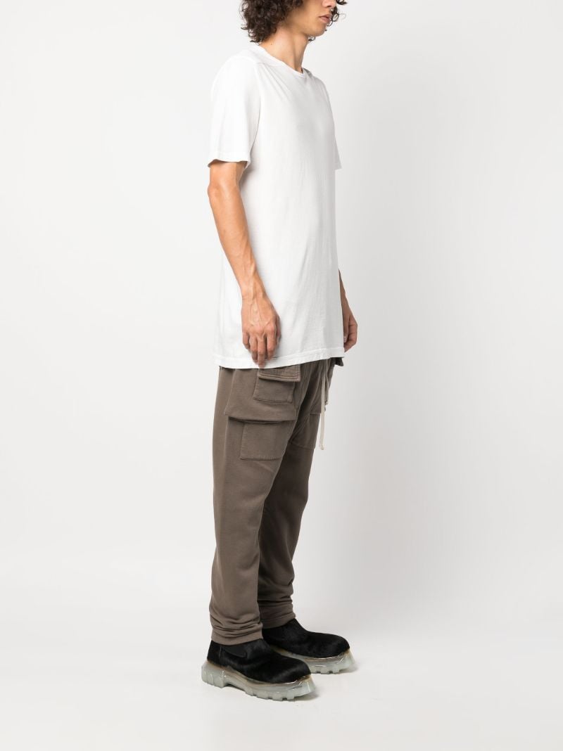 White Level-t Cotton T-shirt