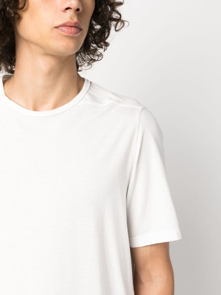 White Level-t Cotton T-shirt