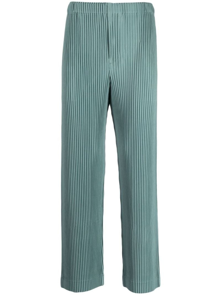 Green Mc August Pleated Trousers