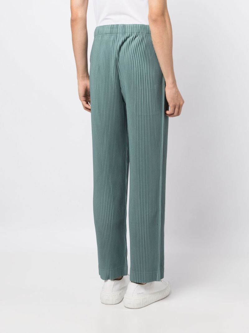 Green Mc August Pleated Trousers