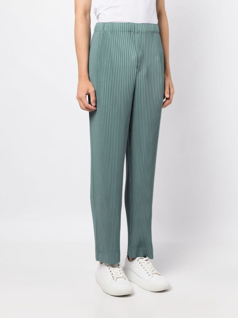 Green Mc August Pleated Trousers