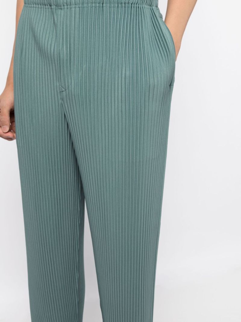 Green Mc August Pleated Trousers