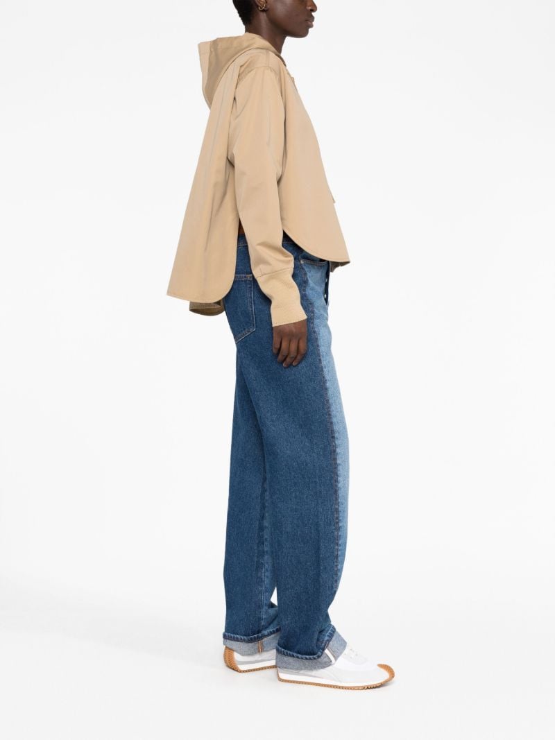 Neutral Anagram Hooded Jacket