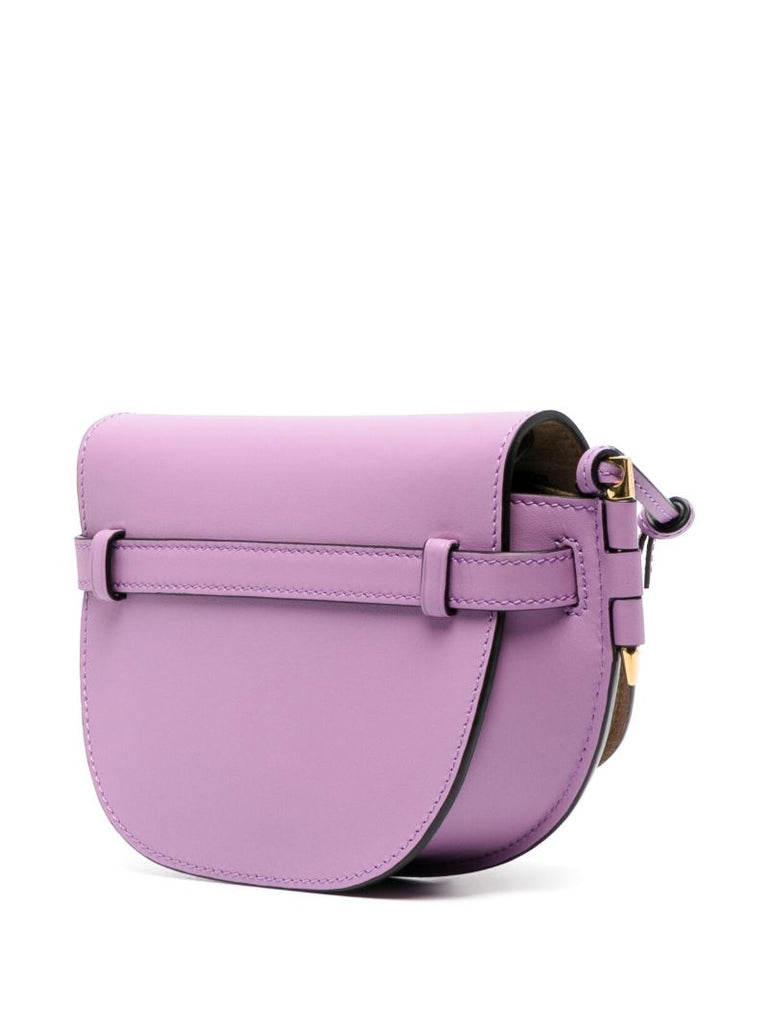 Purple Gate Mini Leather Cross-body Bag