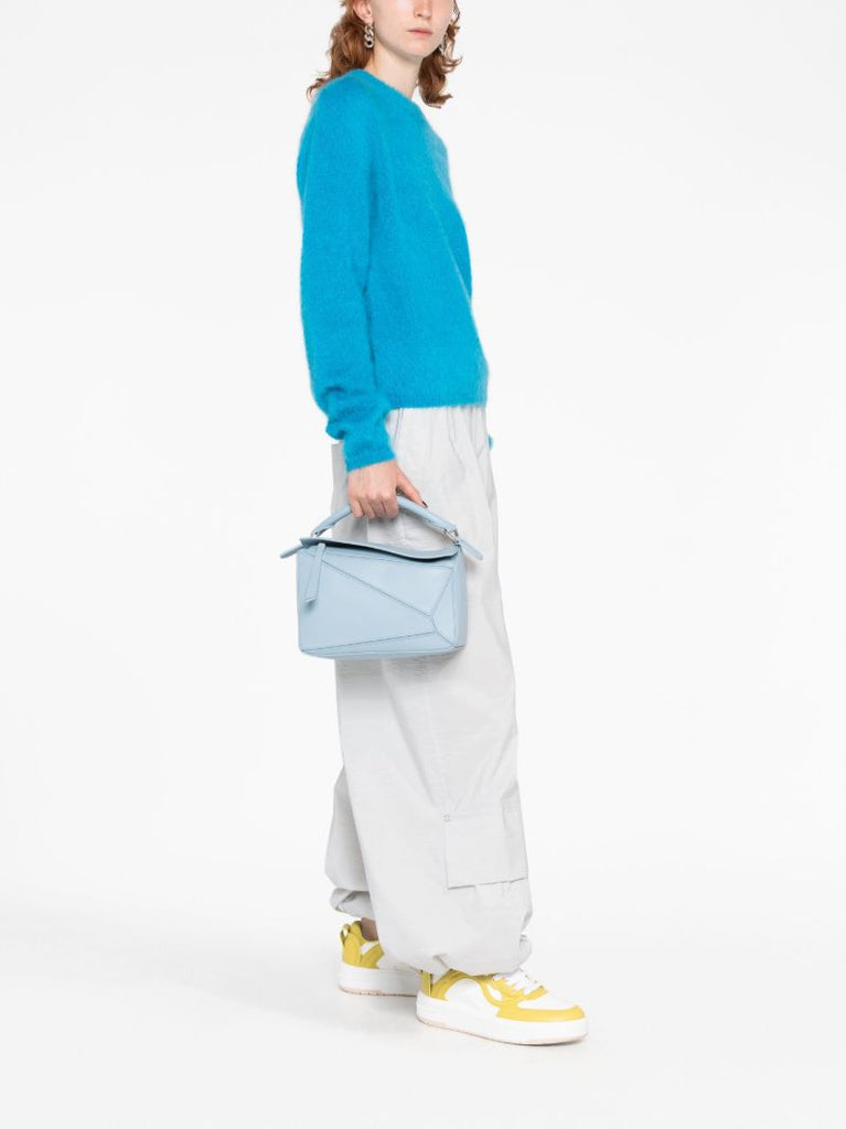 Small Puzzle Leather Crossbody Bag