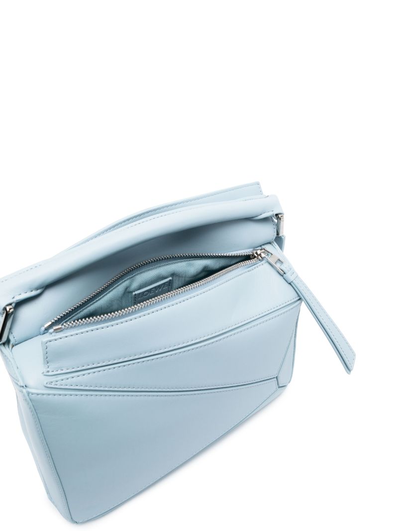 Small Puzzle Leather Crossbody Bag