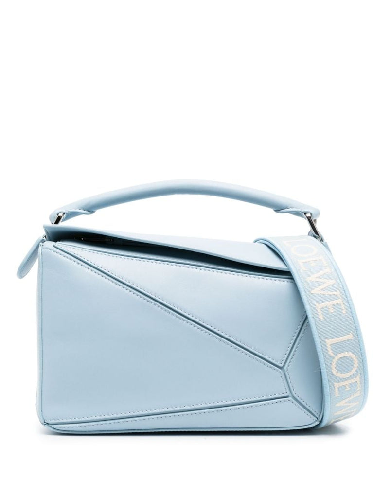 Small Puzzle Leather Crossbody Bag
