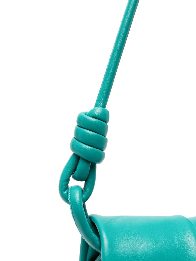 Green Paseo Leather Cross Body Bag