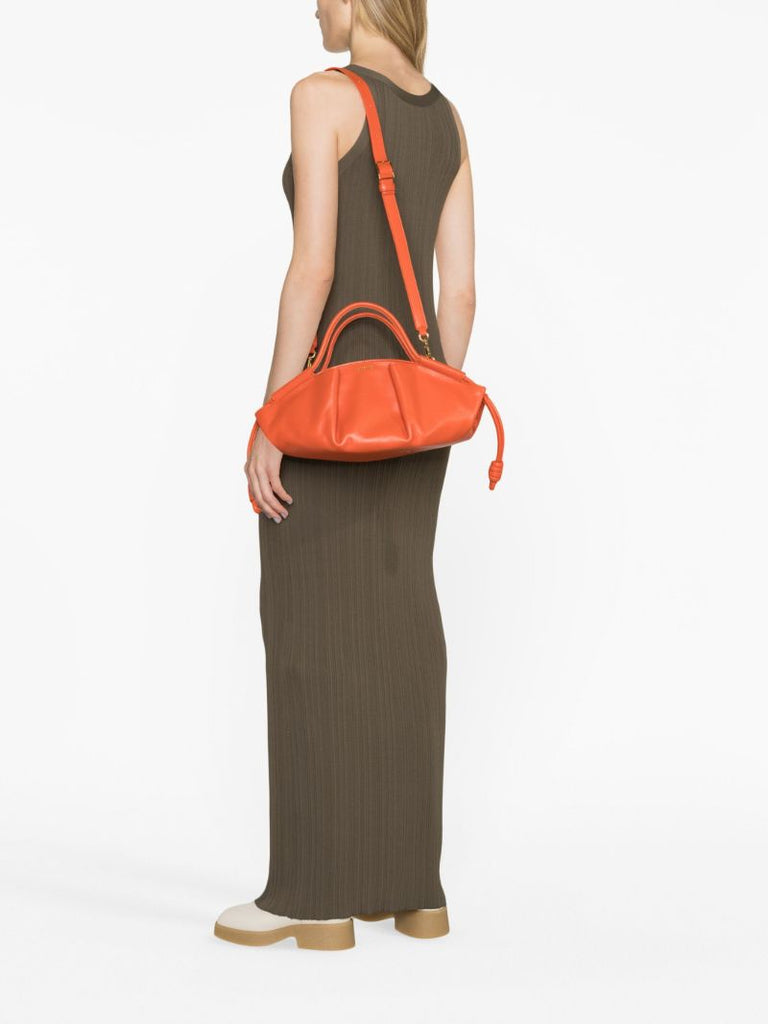 Orange Paseo Top Handle Bag