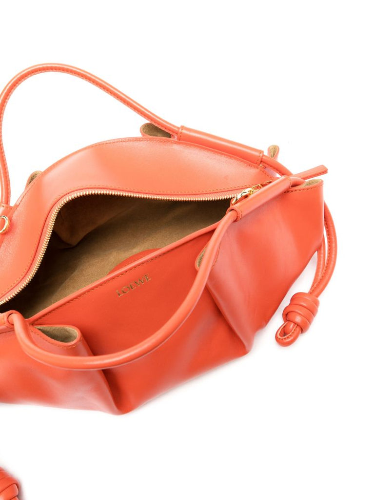 Orange Paseo Top Handle Bag