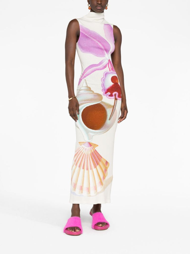 White Maruja Mallo Tube Dress