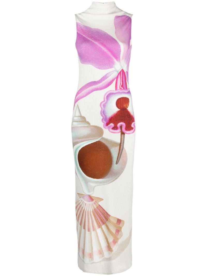 White Maruja Mallo Tube Dress