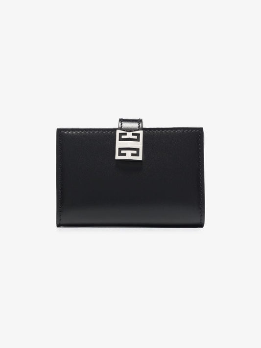 Black 4g Leather Card Holder