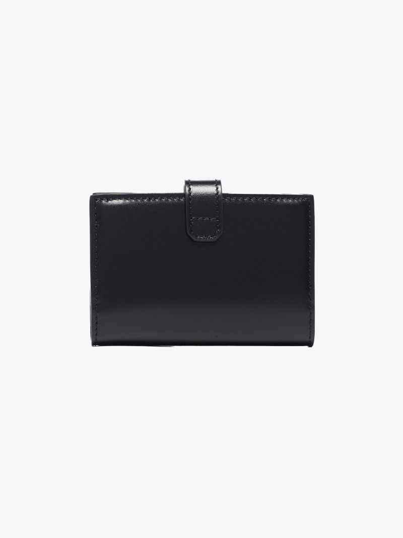 Black 4g Leather Card Holder