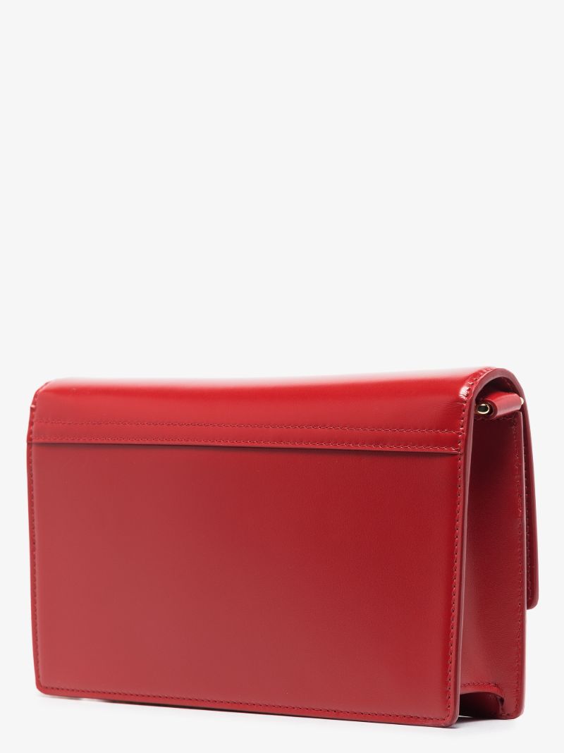 Red 4g Leather Cross Body Bag