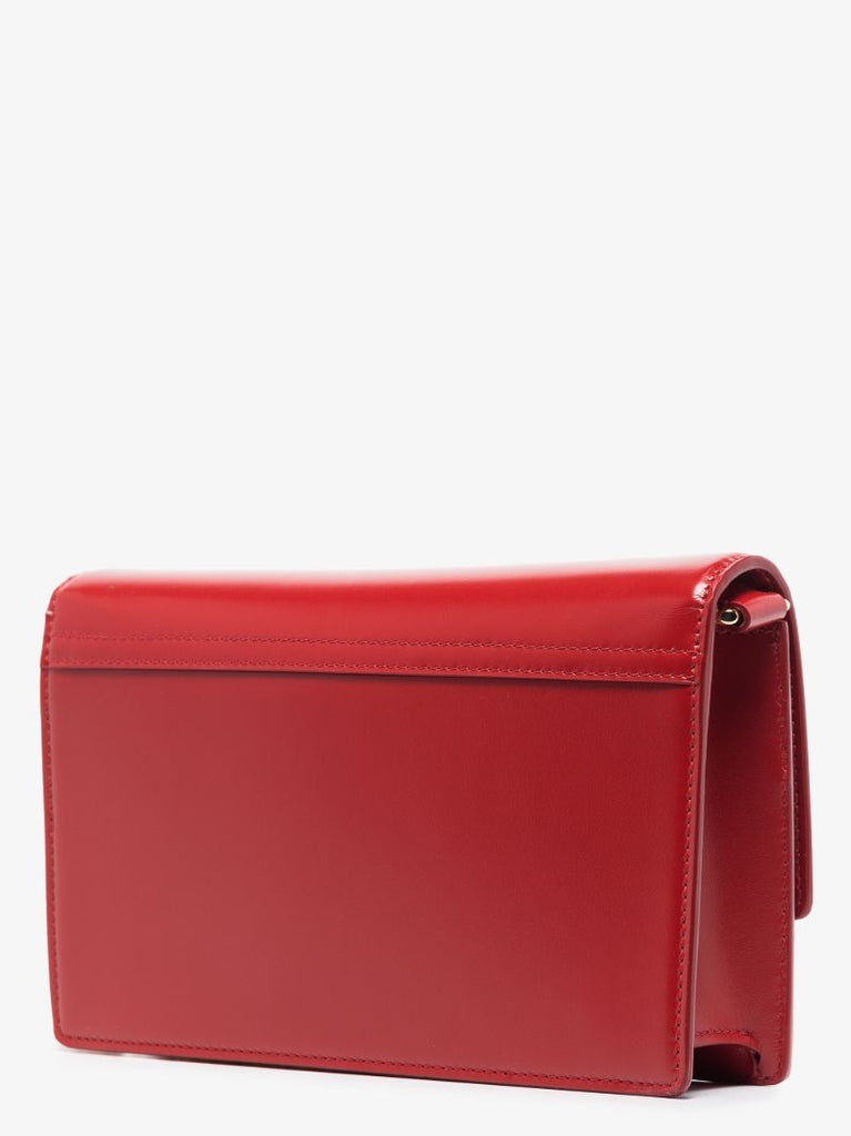Red 4g Leather Cross Body Bag