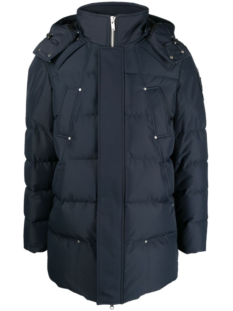Blue Cloud Padded Parka Coat