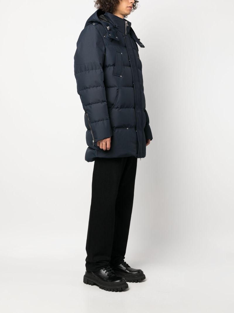 Blue Cloud Padded Parka Coat