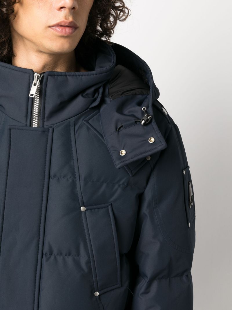 Blue Cloud Padded Parka Coat