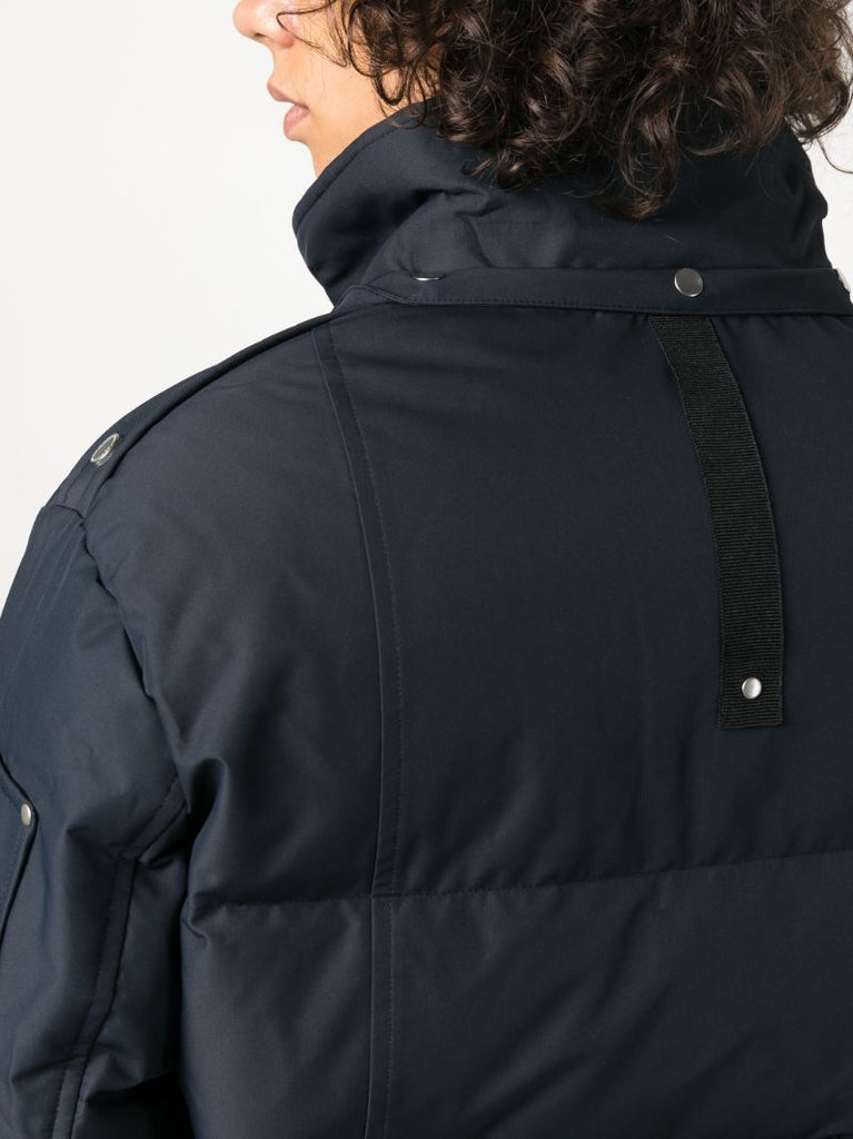 Blue Cloud Padded Parka Coat
