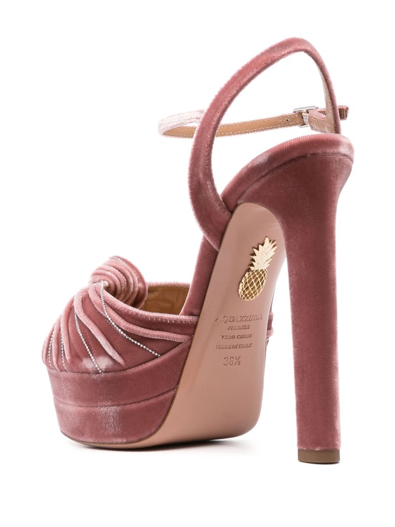 Pink Atelier Plateau 140 Platform Leather Sandals