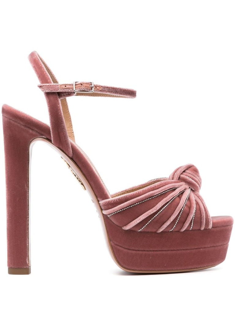 Pink Atelier Plateau 140 Platform Leather Sandals