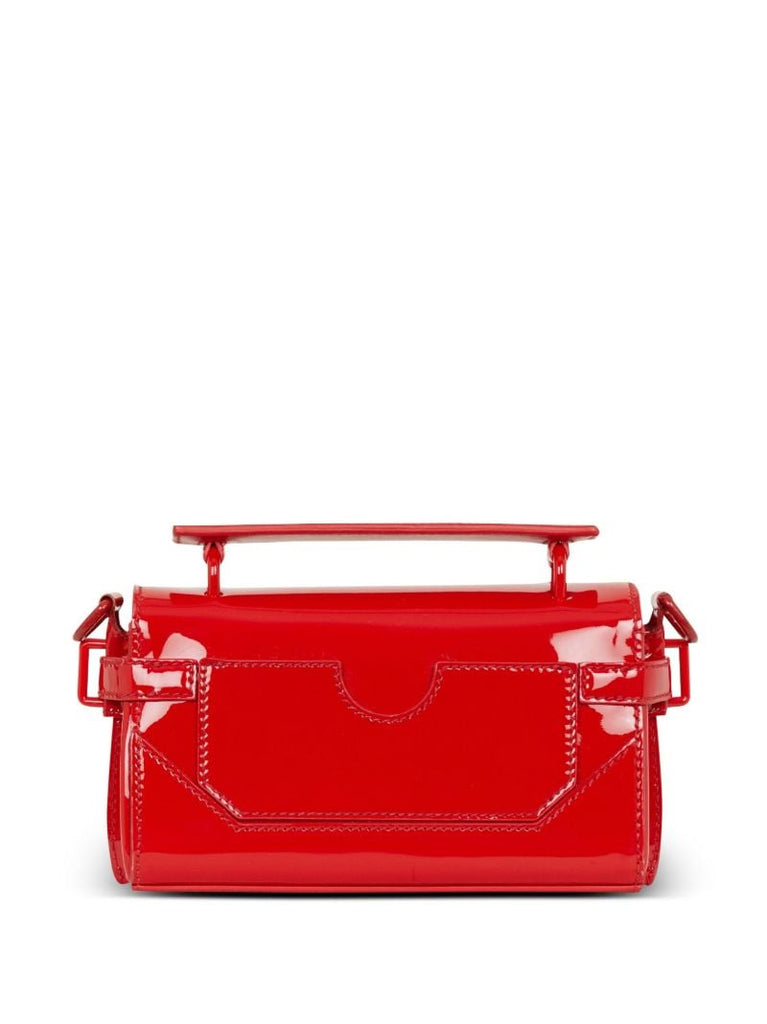 Red B-buzz 19 Patent Leather Crossbody Bag
