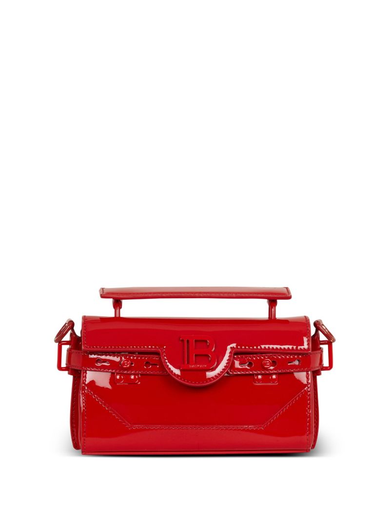 Red B-buzz 19 Patent Leather Crossbody Bag