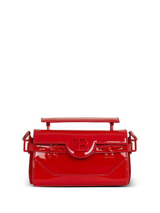 Red B-buzz 19 Patent Leather Crossbody Bag