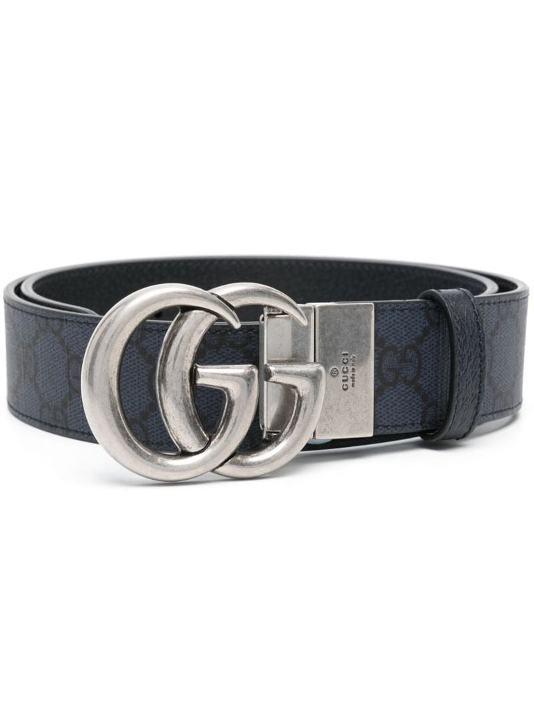 Blue Marmont Double G Reversible Belt