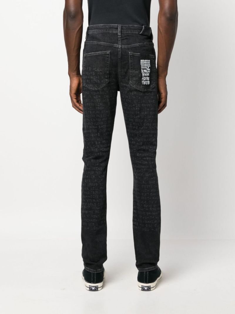 Grey Chitch Krete Sketchy Tapered Jeans