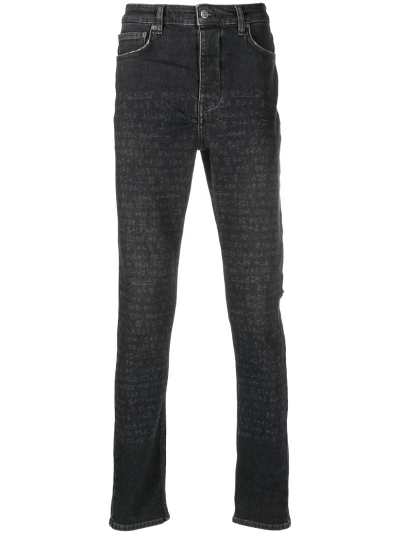 Grey Chitch Krete Sketchy Tapered Jeans