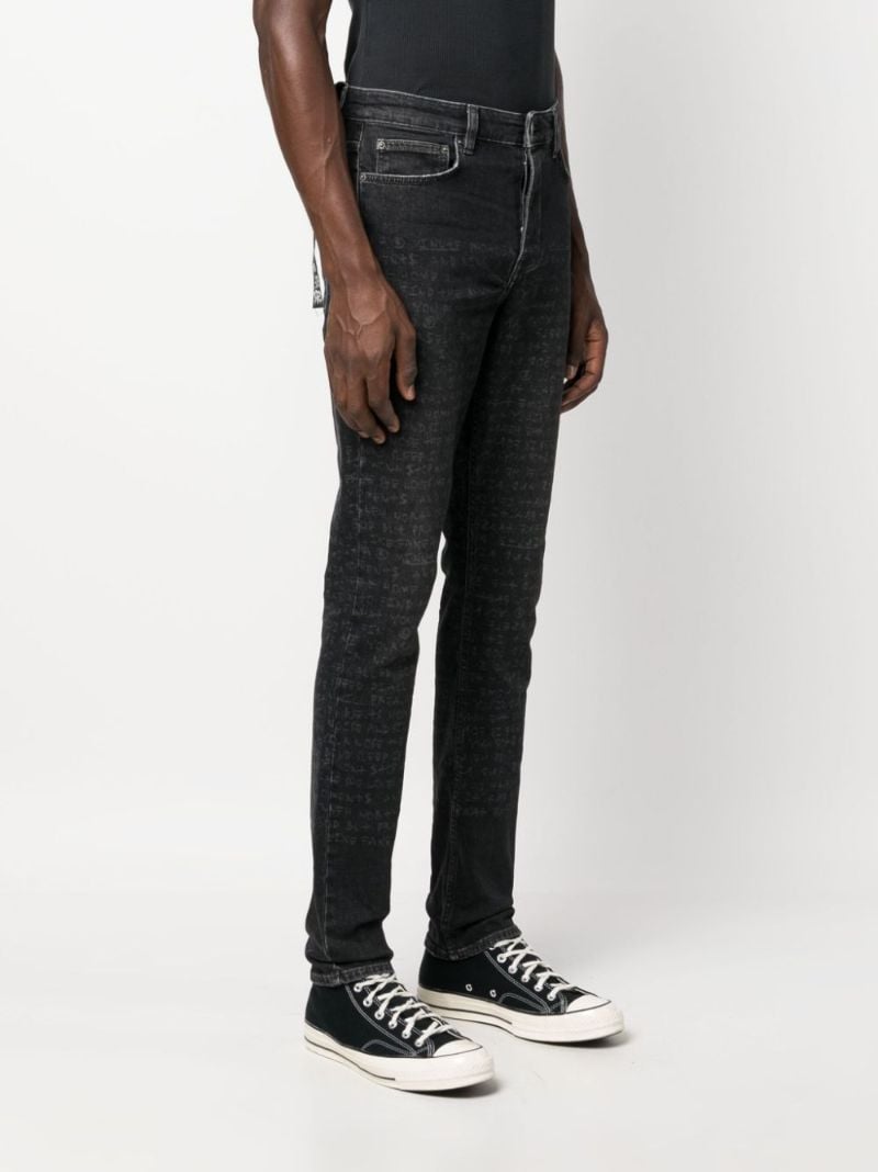 Grey Chitch Krete Sketchy Tapered Jeans