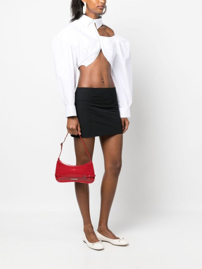 Red Le Bisou Ceinture Shoulder Bag