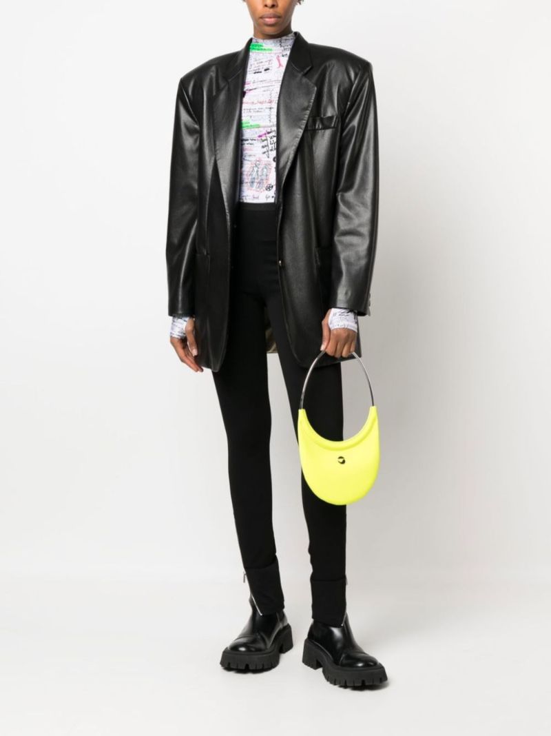 Yellow Ring Swipe Tote Bag