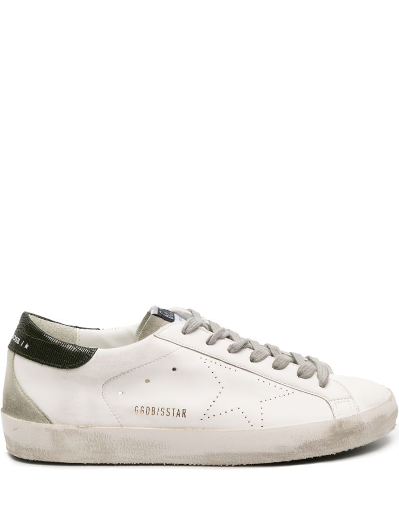 White Super-star Leather Sneakers