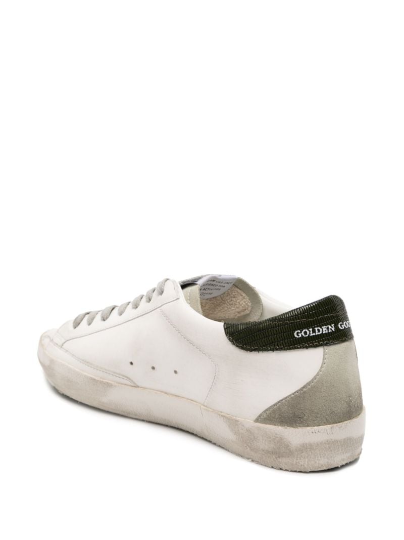 White Super-star Leather Sneakers