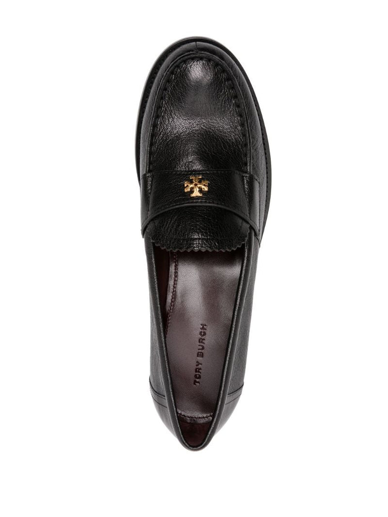 Black Leather Loafers