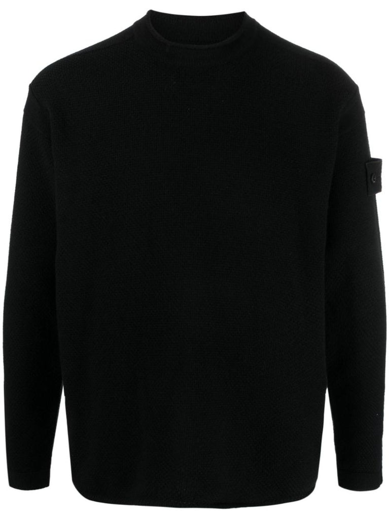 Black Ghost Virgin-wool Sweater