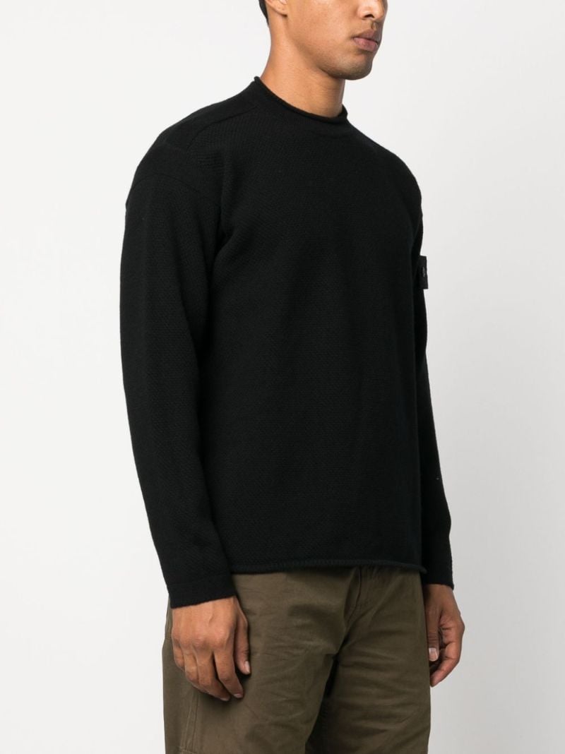 Black Ghost Virgin-wool Sweater