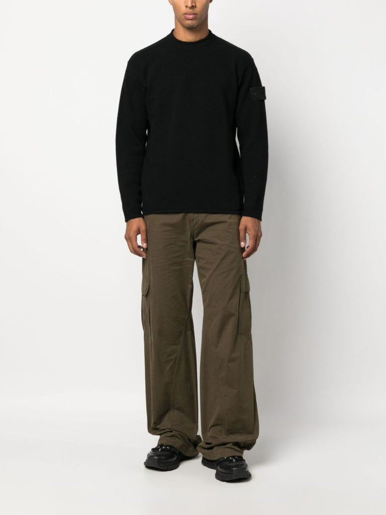 Black Ghost Virgin-wool Sweater
