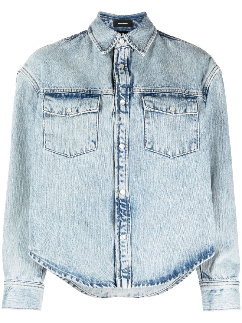 Blue Oversized Denim Jacket