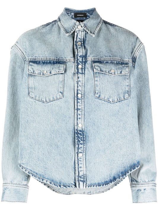 Blue Oversized Denim Jacket