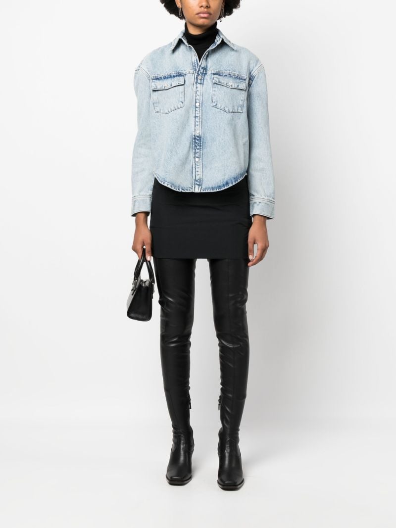 Blue Oversized Denim Jacket